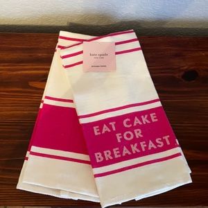 Set of Kate spade ♠️ kitchen towels